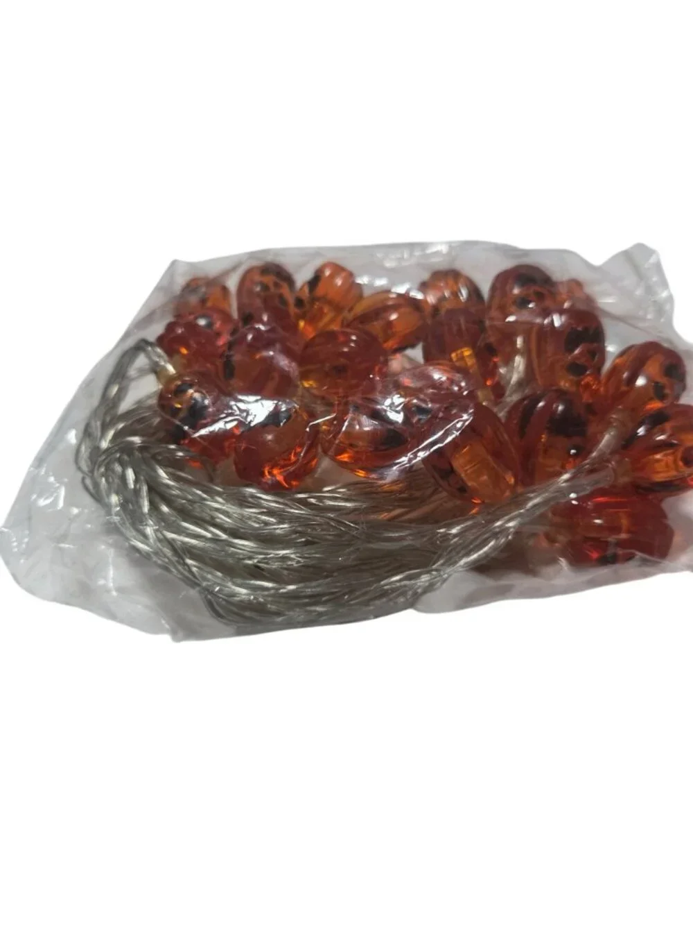 Halloween Pumpkin LED String Lights Battery Operated For Indoor Outdoor Decor